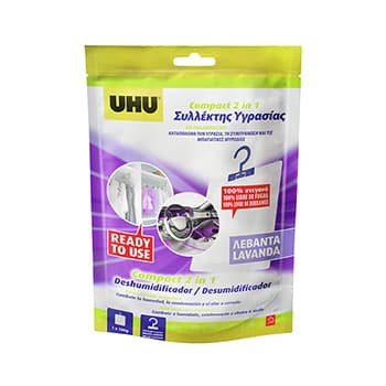 Desumidificador Compacto Lavanda UHU 100g