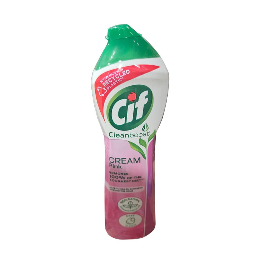 Creme Limpeza Pink c/Lixivia Cif 500ml