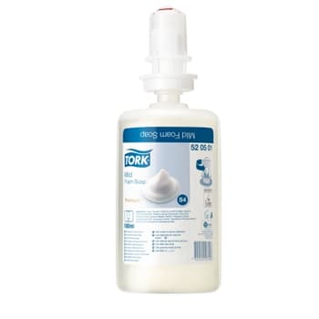 Sabonete Espuma Suave TORK S4 2500 Serviços Recarga 1L 6un