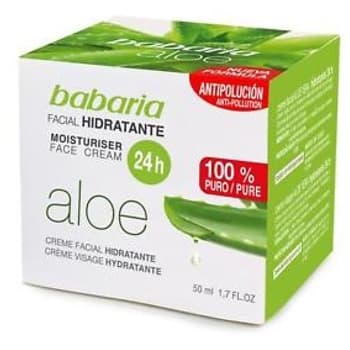Creme Facial Babaria Hidratante 24h Aloe Vera 50ml