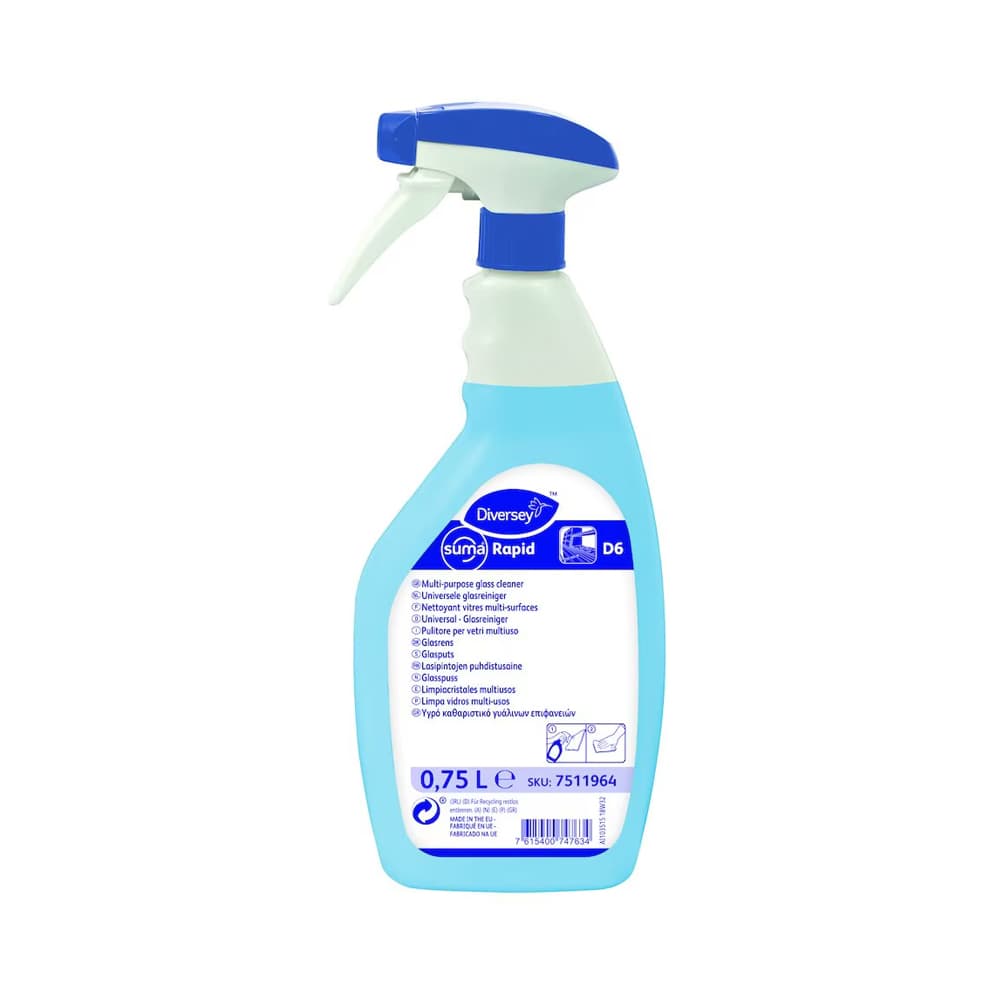 Limpa-vidros Suma Rapid D6 0,75L