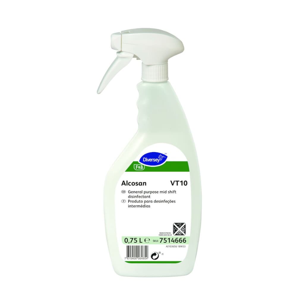 Detergente VT10 Base Álcool Alcosan 750ml