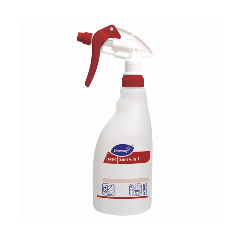 Frascos de 500 ml + Rótulos Sani 4em1 1un