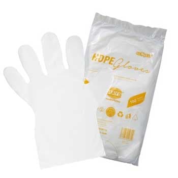 Luvas Polietileno (Palhaço) s/Microperfuração 100un