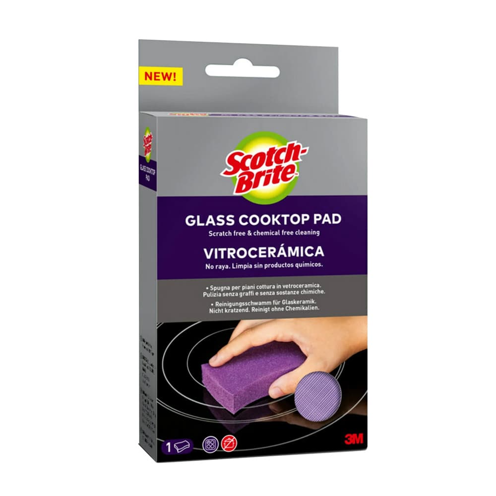 Esfregão Esponja Vitrocerâmica Scotch-Brite 1un