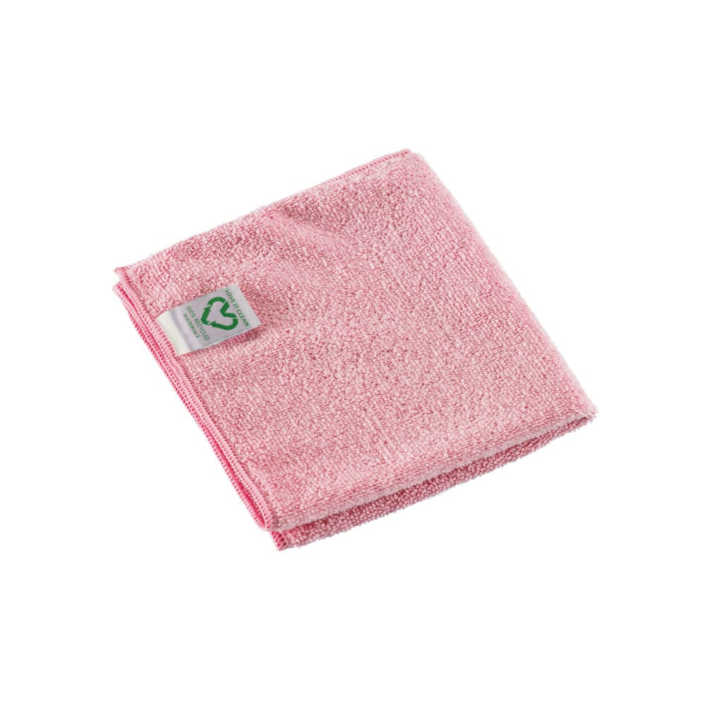 Pano Reciclado 38x35cm Vileda Professional Vermelho Pack 5un