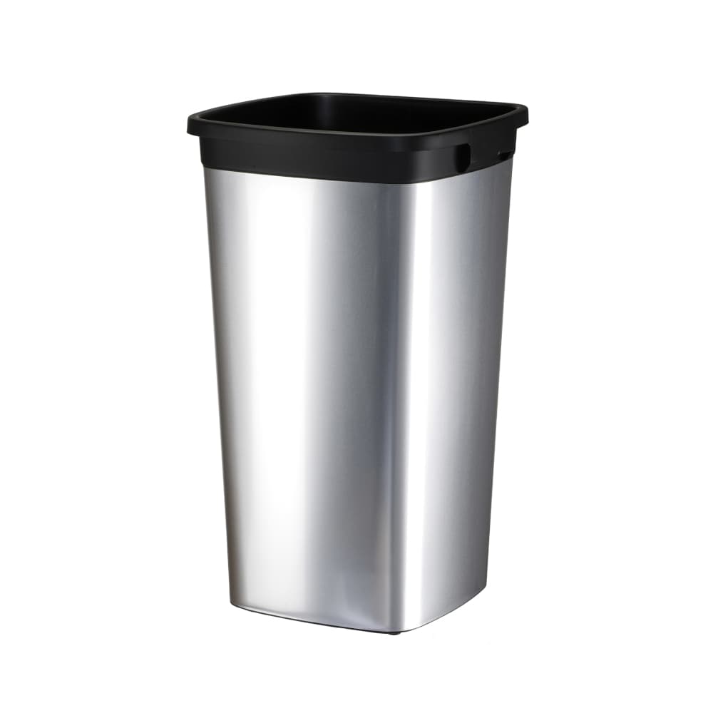 Contentor 60L Plástico Quadrado Iris Cor Metálico sem Tampa