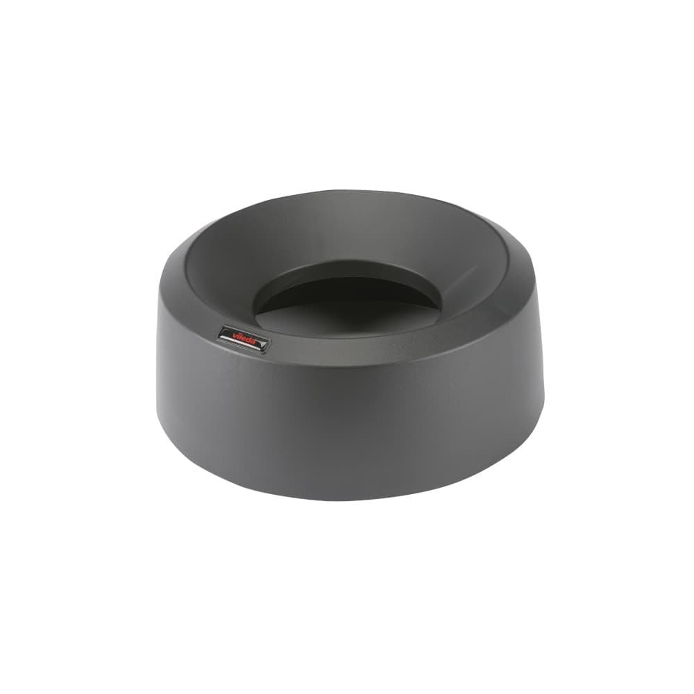 Tampa Funil Redonda Iris Preto para Balde 50L