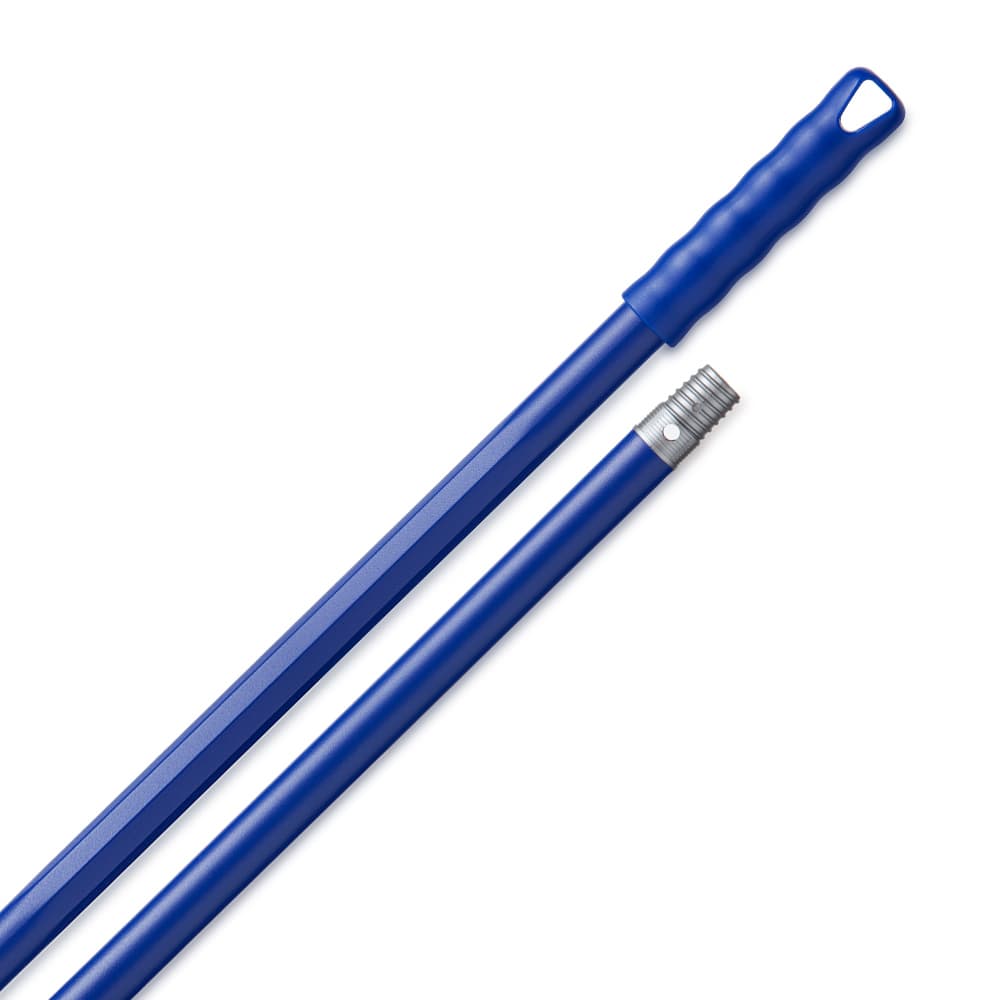 Cabo Esfregona/Vassoura/Mopa Alumínio Azul c/ Rosca 1.40m