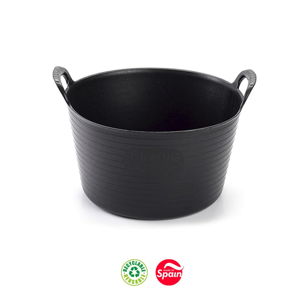 Cesto Flexivel 56L Preto