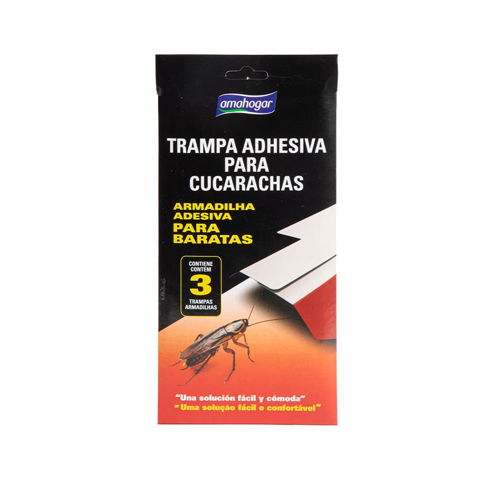 Armadilha Adesiva para Baratas 3un