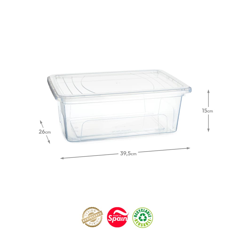 Caixa Plástico Easy 26x39,5x15cm 9,7L