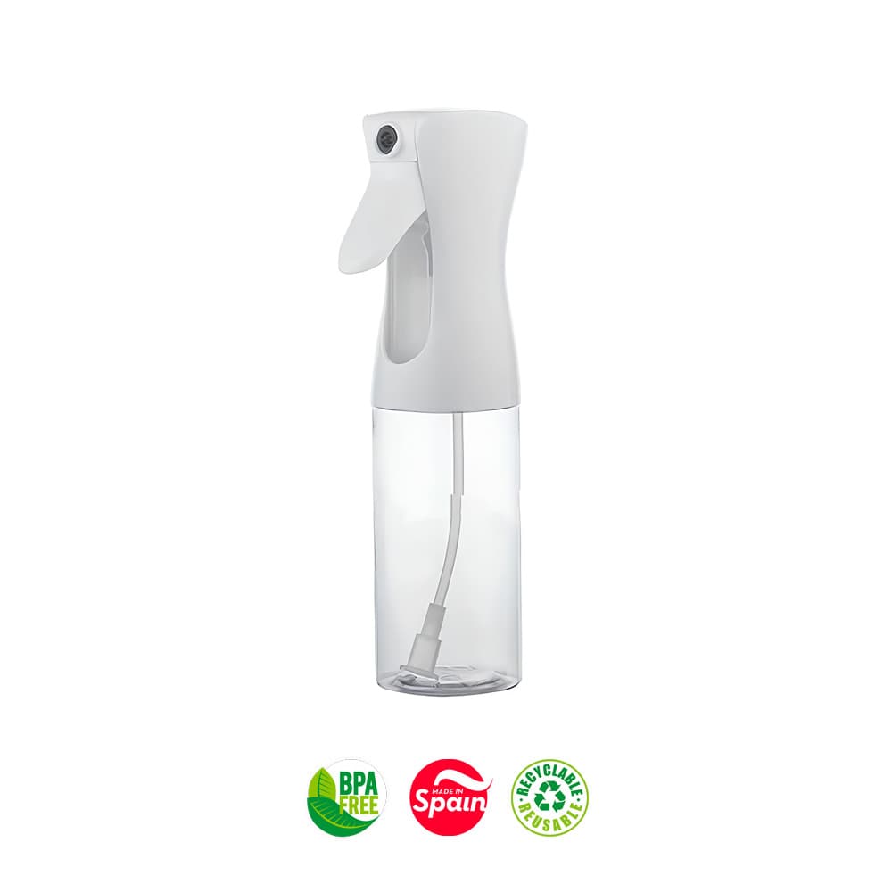 Frasco Pulverizador de Azeite 200ml Branco