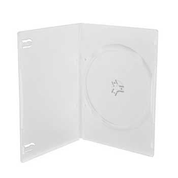 Caixa para CD/DVD 7mm -Transparente Rectangular 1un