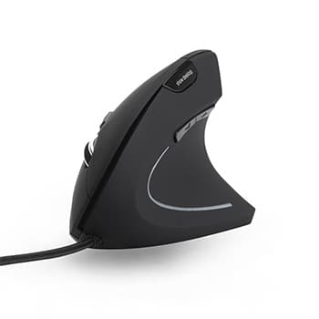 Rato com Fio Ergonómico Vertical BNH-WRV-18 Preto