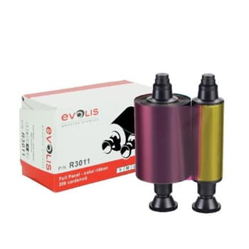 Fita Cor 5 paineis YMCKO Evolis R3011