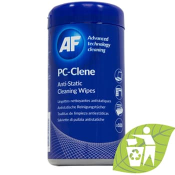 Toalhetes Antiestáticos Geral PC-Clene Tubo 100un