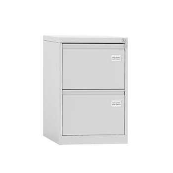 Arquivo de Oficio com 2 Gavetas 460x615x710mm Cinza
