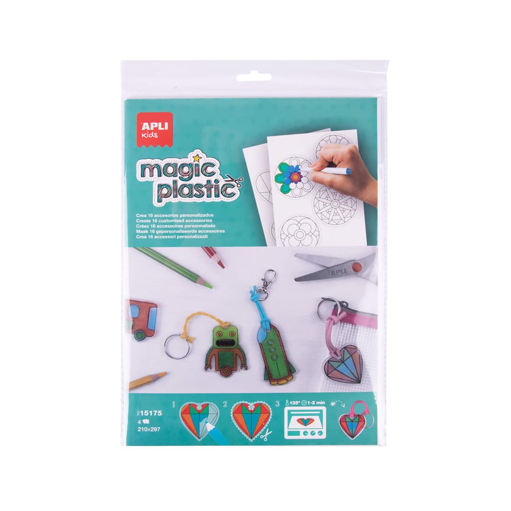 Papel Mágico Apli Kids 210x297mm 4 Folhas