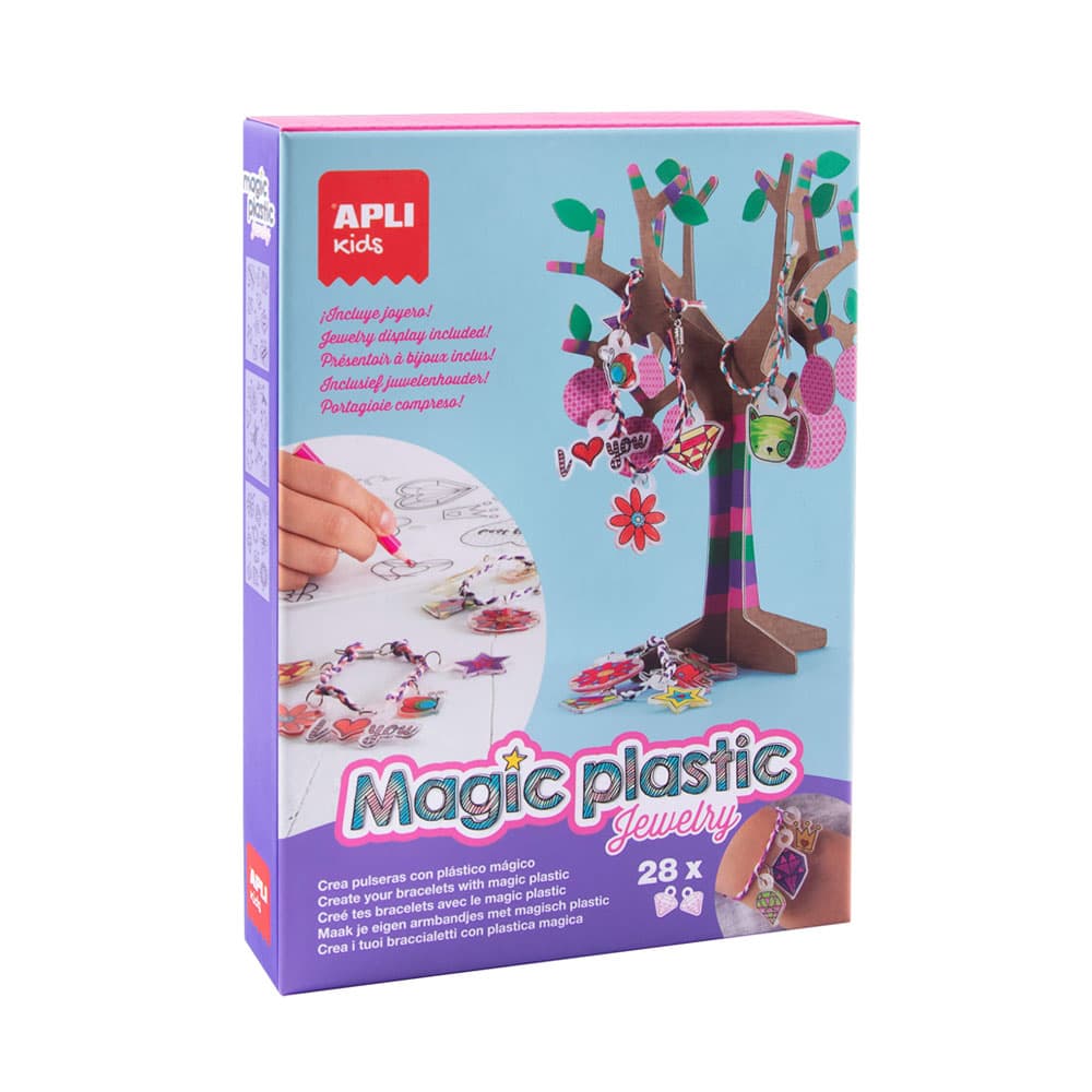 Jogo Joias Plástico Mágico Apli Kids