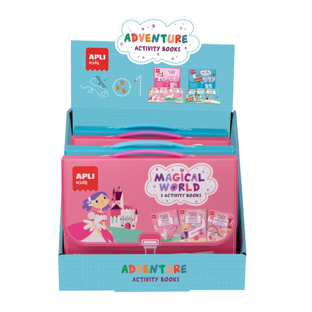 Livros de Atividades Aventura Cx Expositor 6un