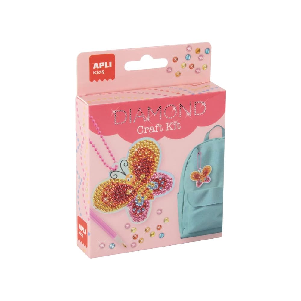 Kit Craft Adereço Borboleta Apli Kids
