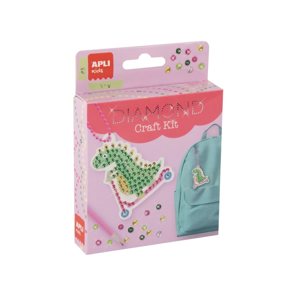 Kit Craft Adereço Dinossauro Apli Kids