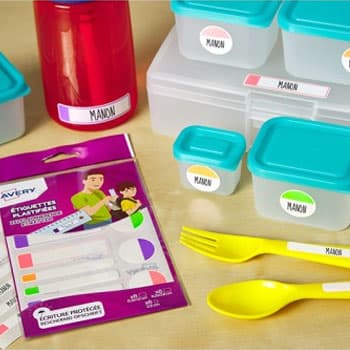 Etiquetas Autolaminadas 86x17mm Avery 2 Folhas 12un