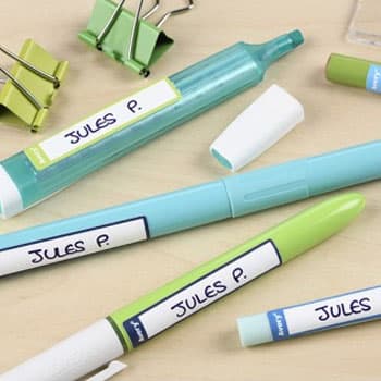 Etiquetas para Canetas 50x10mm Avery 2 Folhas 30un