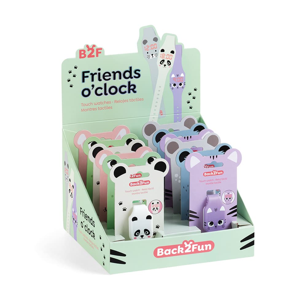 Relógio Digital Friends Expositor 12un