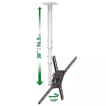 Suporte Teto TV 29-65 Pol 3 Movimentos