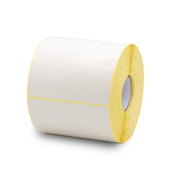 Etiquetas Pré-Cortadas Papel Térmico 100x100mm 4 Rolos