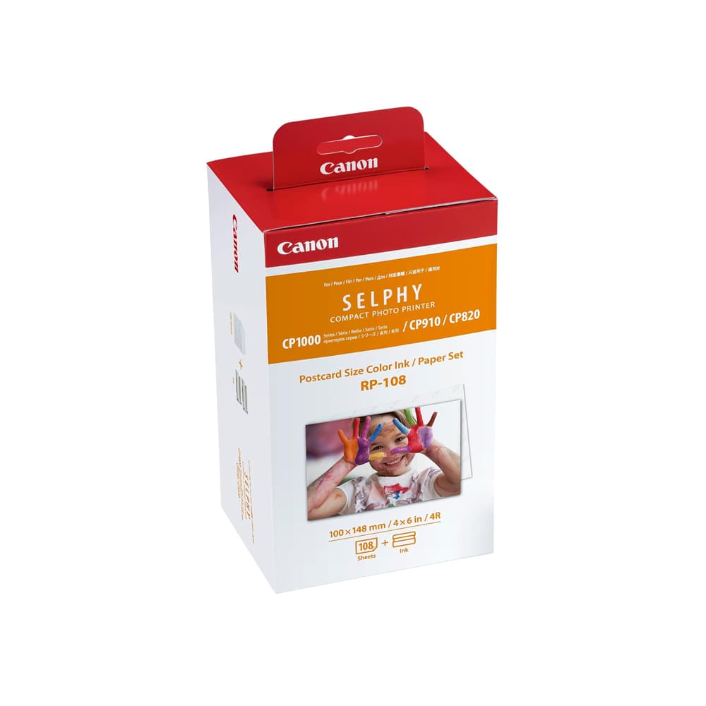 Tinteiro Canon RP-108 + 108 folhas 100x148mm 8568B001