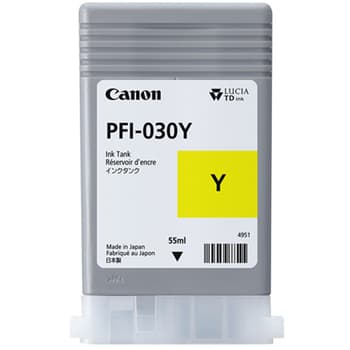 Tinteiro Canon PFI-030 Amarelo 3492C001 55ml