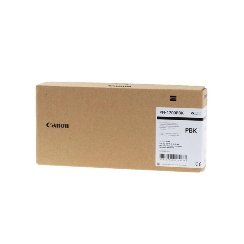 Tinteiro Canon PFI-1700 Preto Photo 0775C001 700ml