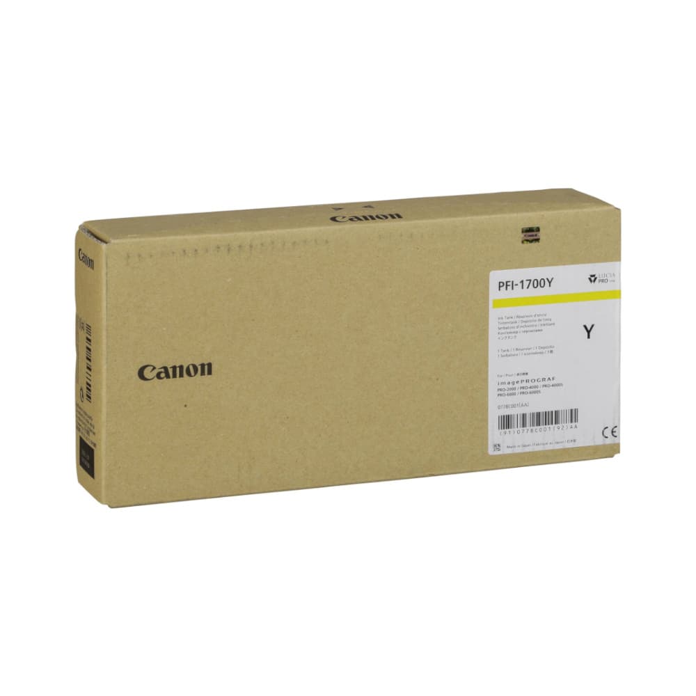 Tinteiro Canon PFI-1700 Amarelo 0778C001 700ml