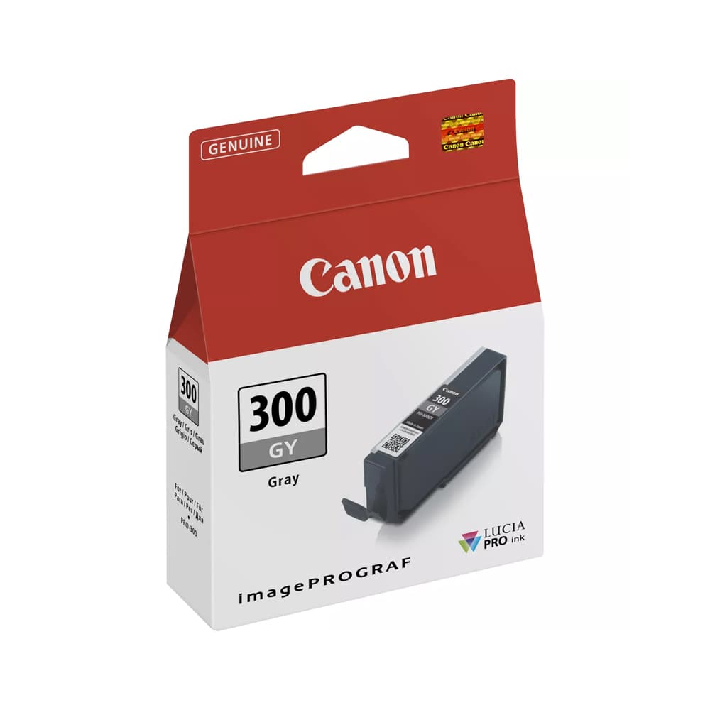 Tinteiro Canon PFI-300 Cinzento 4200C001 14,4ml
