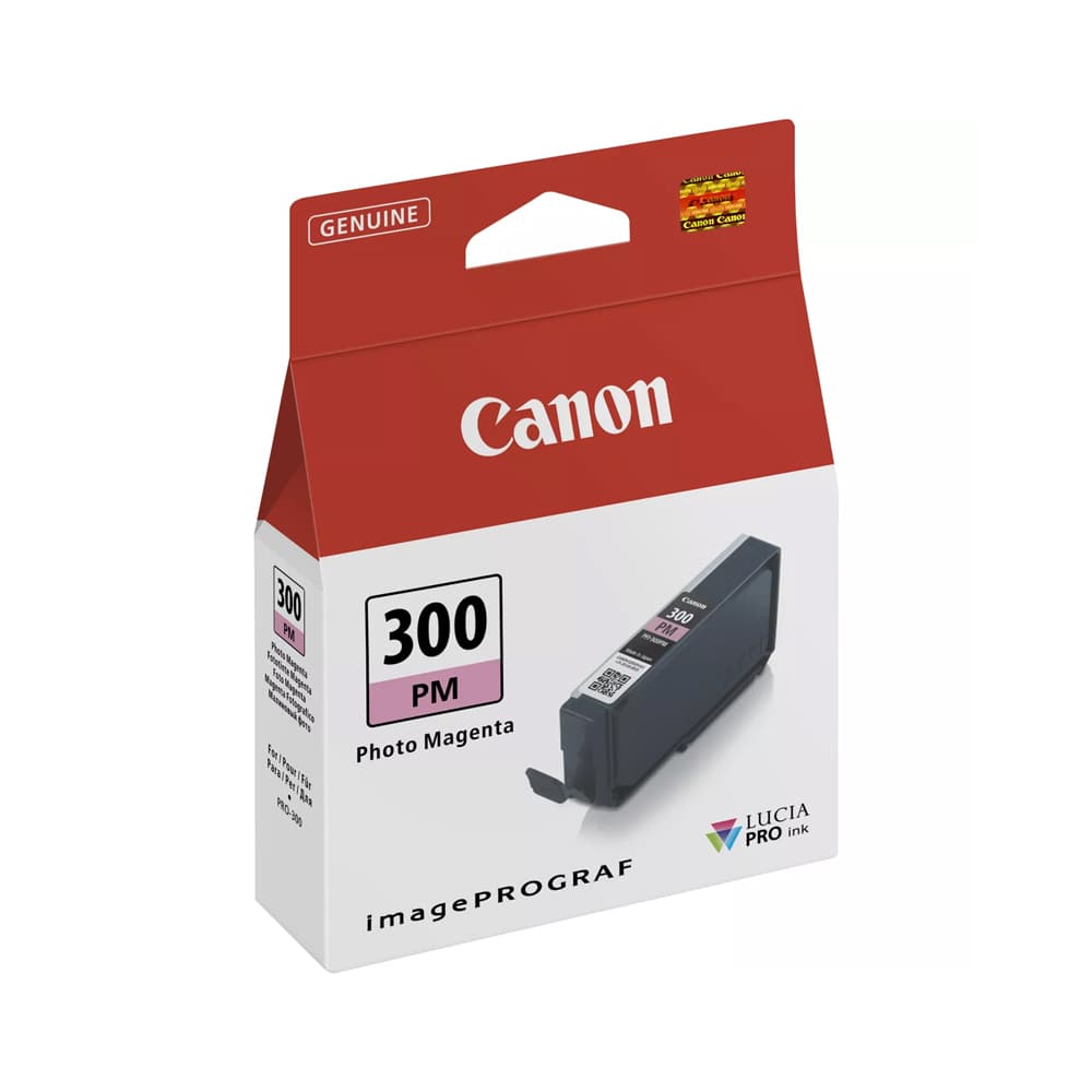 Tinteiro Canon PFI-300 Magenta Foto 4198C001 14,4ml