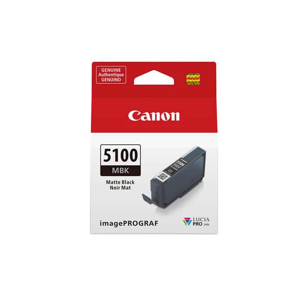 Tinteiro Canon PFI-5100 Preto Matte 6951C001