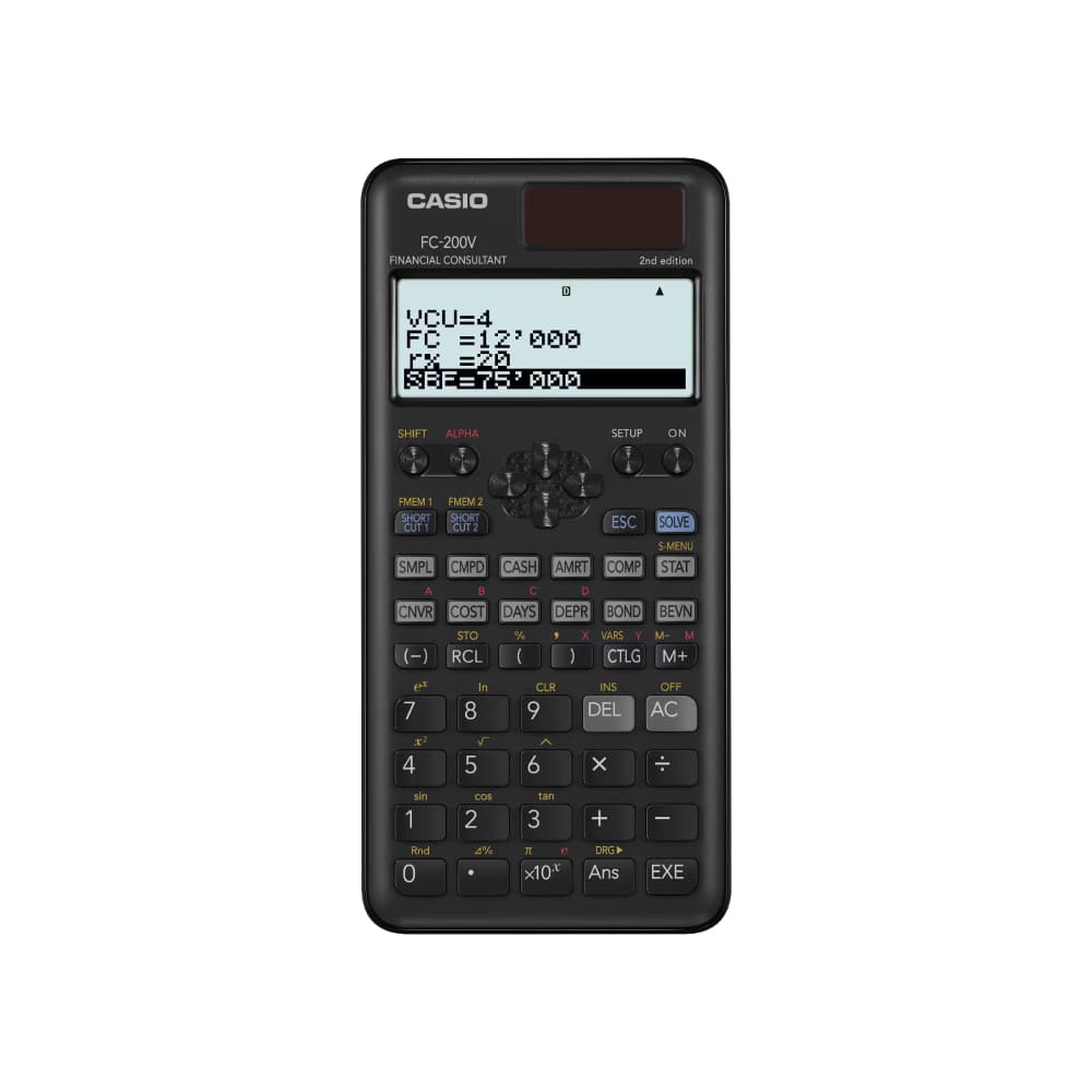 Calculadora Financeira Casio FC-200V-2