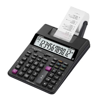 Calculadora Secretária Casio HR200RCE 12 Dígitos Ink