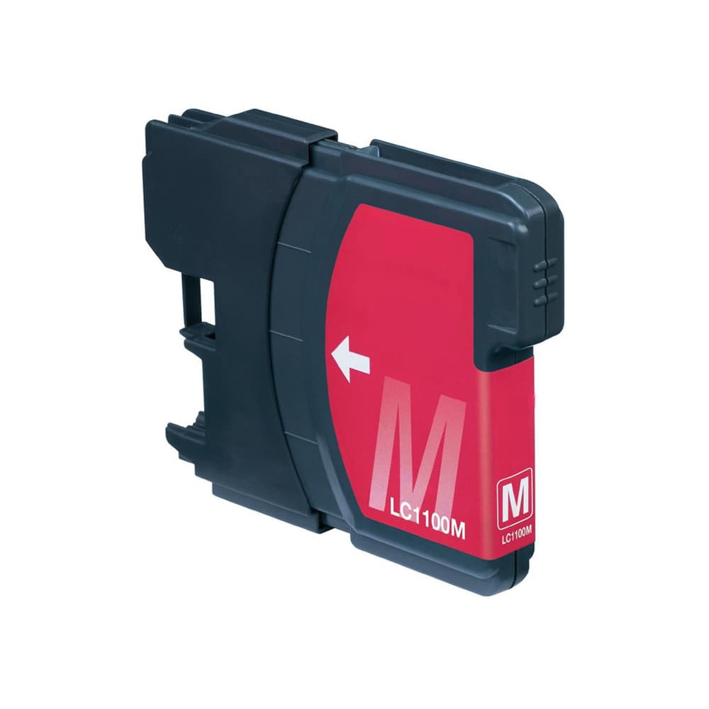 Tinteiro Compatível Brother LC1100M Magenta 6,5ml 325 Pág.