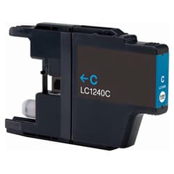 Tinteiro Compatível Brother LC1240C Azul 600 Pág.