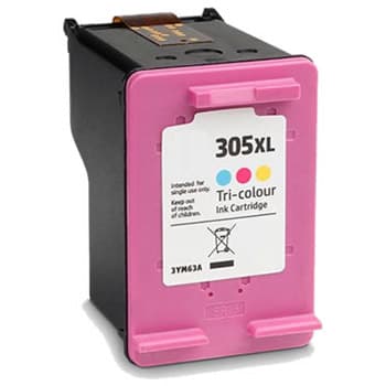 Tinteiro Compatível HP 305XL Cor 3YM63A 12ml 450 Pág.