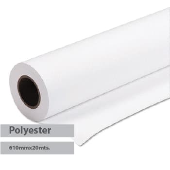 Banner Polyester 0610mmx020m 24 Pol SO41380 1 Rolo