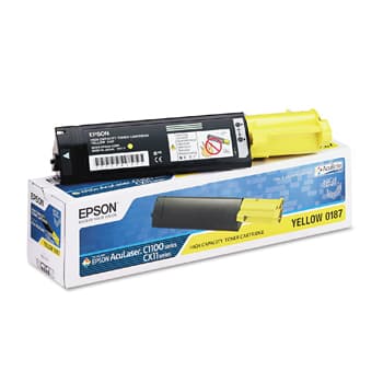 Toner Epson C13S050187 Amarelo 4000 Pág.