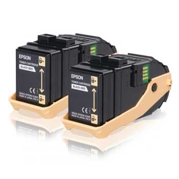 Pack Toners Epson 0605 Preto C13S050609 6500 Pág. 2un
