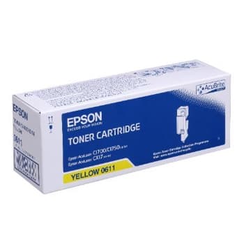 Toner Epson C13S050611 Amarelo 1400 Pág.