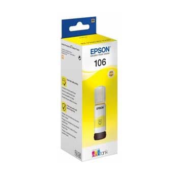 Tinteiro Epson 106 Amarelo C13T00R440 70ml 5000 Pág.