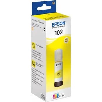 Tinteiro Epson 102 Amarelo C13T03R440 70ml 6000 Pág.
